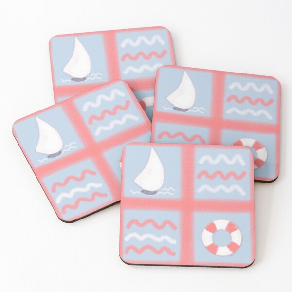 Item preview, Cute marine drawing. Children's nautical pastel print. designed and sold by UVI-CA.
