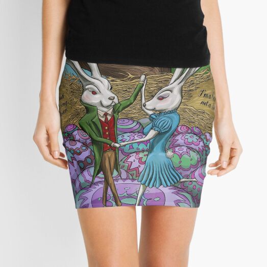 Dancing Bunnies Mini Skirt