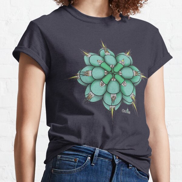 Trichocereus Peruvianus Sharxx Blue Classic T-Shirt