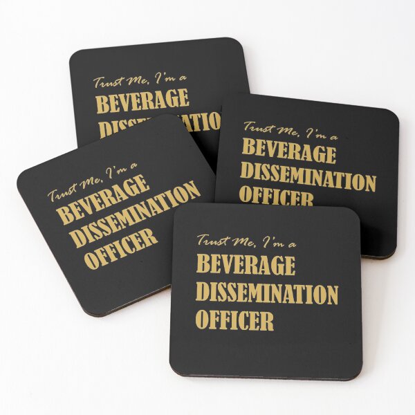 Item preview, Beverage Dissemination Officer designed and sold by ArtGraffita.
