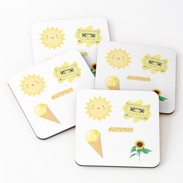 Item preview, yellow summer beach theme pack designed and sold by mikrocosmox.
