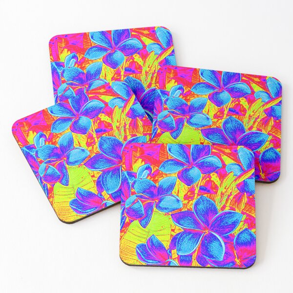 Item preview, FRANGIPANI  FIESTA,  MODERN FLORAL   designed and sold by Opalbluerose.