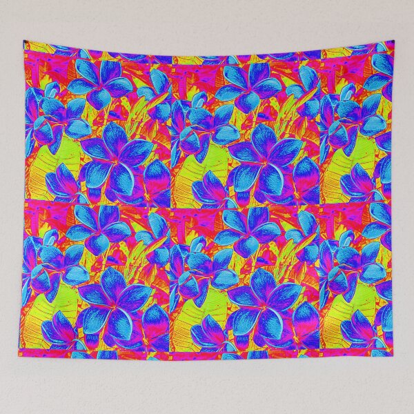 Item preview, FRANGIPANI  FIESTA,  MODERN FLORAL   designed and sold by Opalbluerose.
