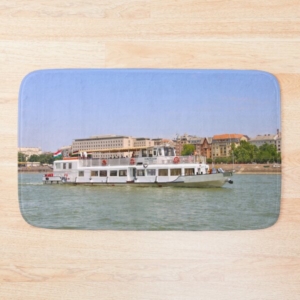 Item preview, Cruise boat and buildings, Budapest, Hungary, on the River Danube designed and sold by FranWest.
