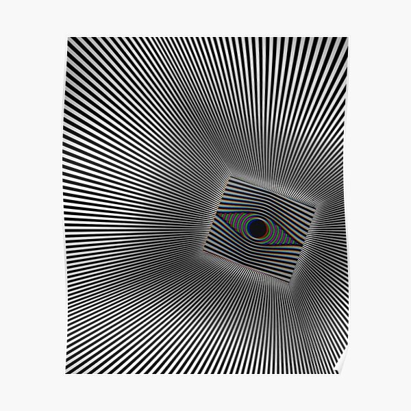 "Magic eye" Poster for Sale by Interoverdrive Redbubble