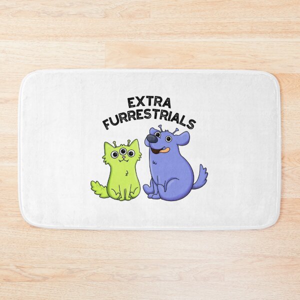 Item preview, Extra Furrestrials Funny Alien Puns  designed and sold by punnybone.