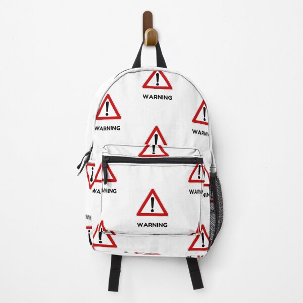 Item preview, warning designed and sold by J- exit.