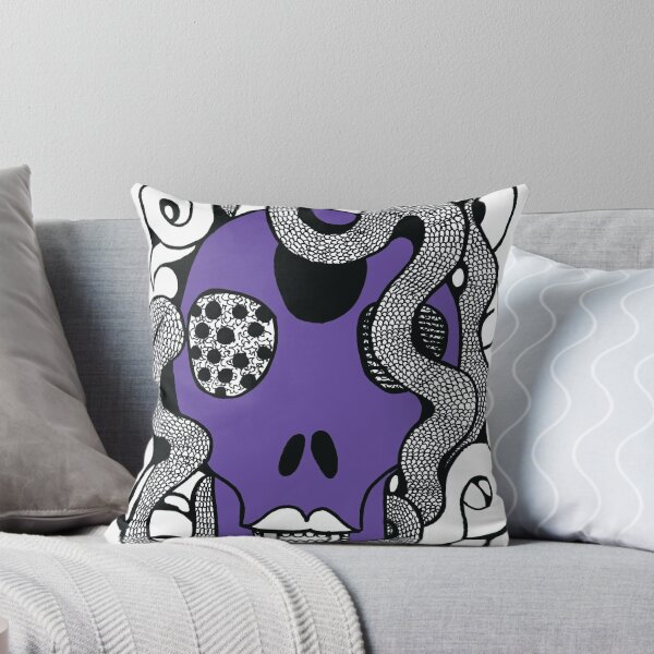 Item preview, Purple serpent skill doodle  designed and sold by ArtNour.
