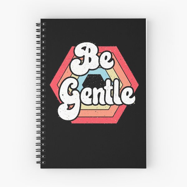 Item preview, Be Gentle Hexagon Sunset with Bee designed and sold by Mumgle.