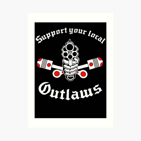 Outlaws Mc Art Prints Redbubble