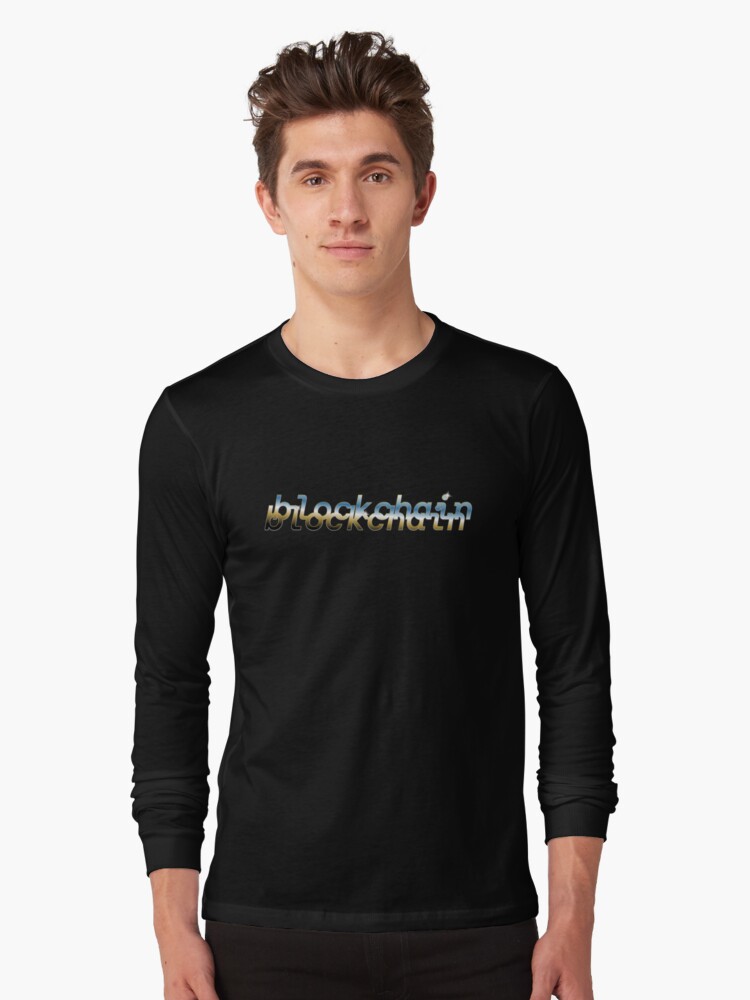 Thumbnail 1 of 5, Long Sleeve T-Shirt, Blockchained designed and sold by TYCA1.