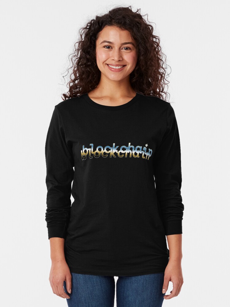 Thumbnail 2 of 5, Long Sleeve T-Shirt, Blockchained designed and sold by TYCA1.