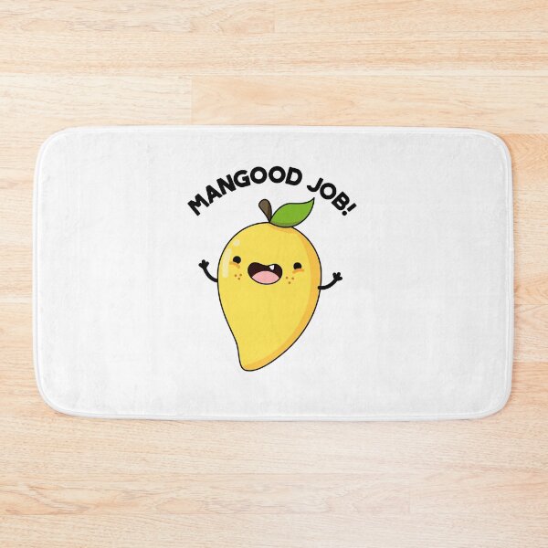 Item preview, Mangood Job Funny Mango Puns  designed and sold by punnybone.