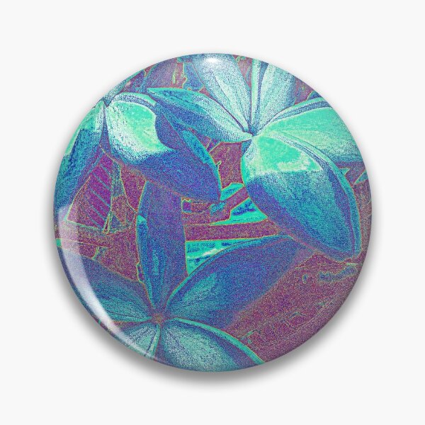 Item preview, FRANGIPANI MODERN FLORAL IN BLUE, AQUA AND BURGUNDY  designed and sold by Opalbluerose.