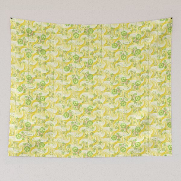 Item preview, modern floral pattern pop abstract designed and sold by rudirudd.