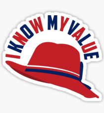 I know my value. Sticker