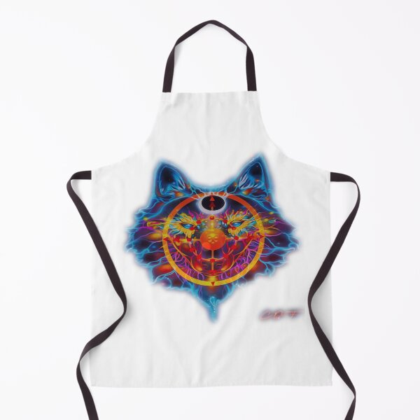 Item preview, Lobo de rueda de piedra de la medicina india sioux designed and sold by Christopher Ford.