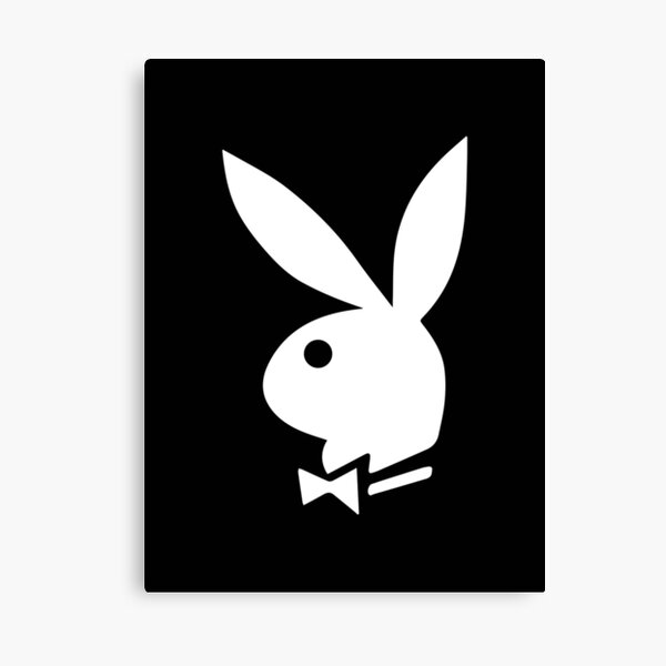 Download Playboy Bunny Canvas Prints Redbubble