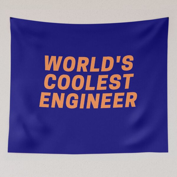 Item preview, World's coolest engineer designed and sold by CynthSky.