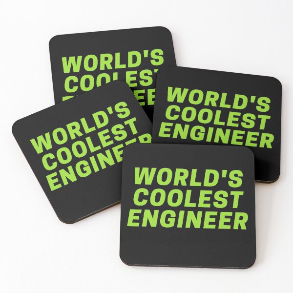 Item preview, World's coolest engineer designed and sold by CynthSky.