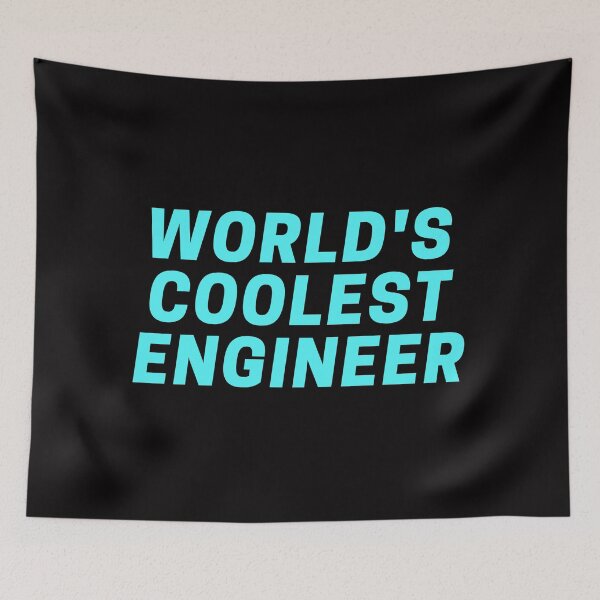 Item preview, World's coolest engineer designed and sold by CynthSky.