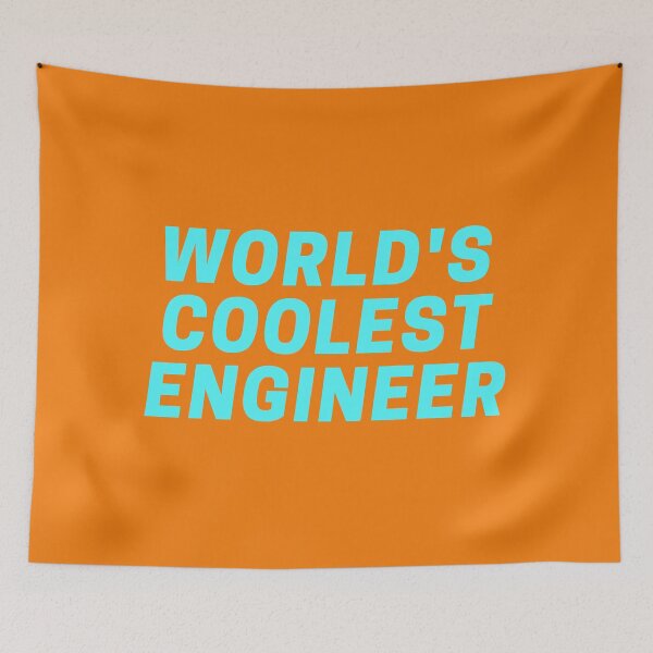 Item preview, World's coolest engineer designed and sold by CynthSky.