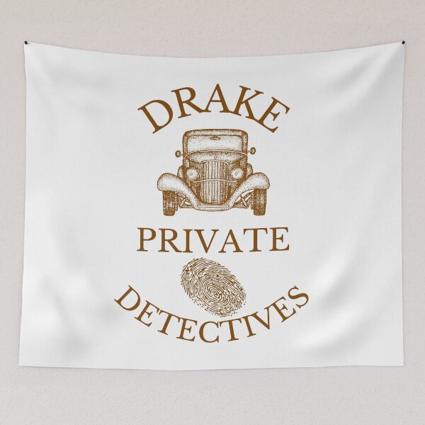 Item preview, Drake Private Detectives designed and sold by WoodburyLake.