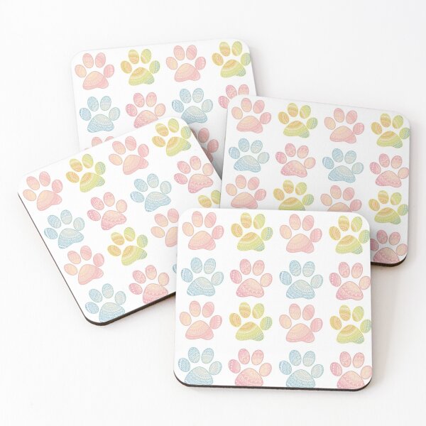 Item preview, Dog paws pattern designed and sold by Mandala & More.
