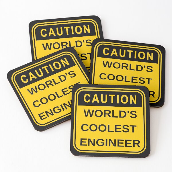 Item preview, World's coolest engineer designed and sold by CynthSky.
