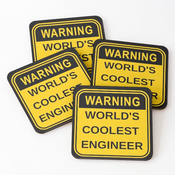 Item preview, World's coolest engineer designed and sold by CynthSky.