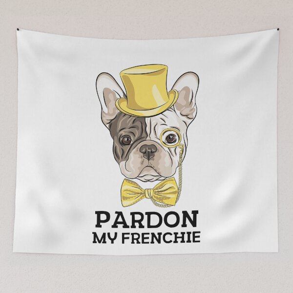 Aperçu de l'œuvre Pardon My Frenchie créée et vendue par ZavageDesigns.