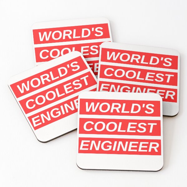 Item preview, World's coolest engineer designed and sold by CynthSky.