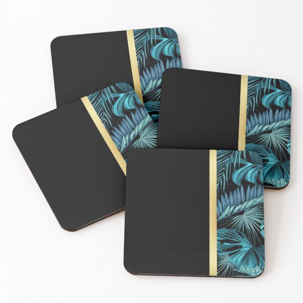 Item preview, Black and Tropical Leaf  designed and sold by lmcvinco.