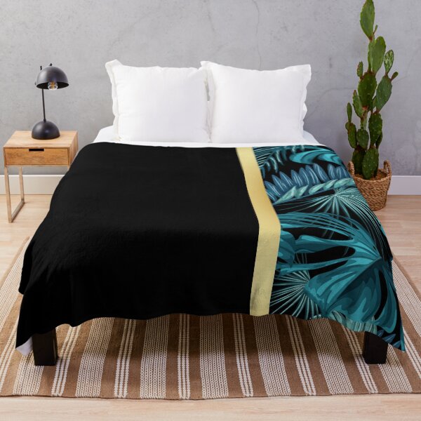 Item preview, Black and Tropical Leaf  designed and sold by lmcvinco.