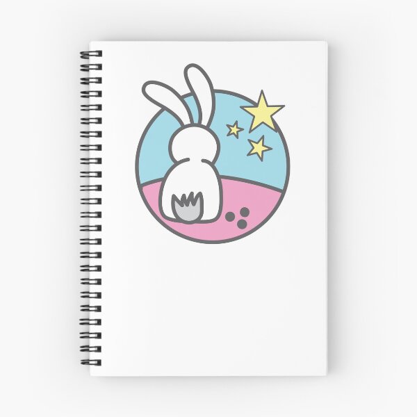 Item preview, Cute little white rabbit butt designed and sold by jazzydevil.