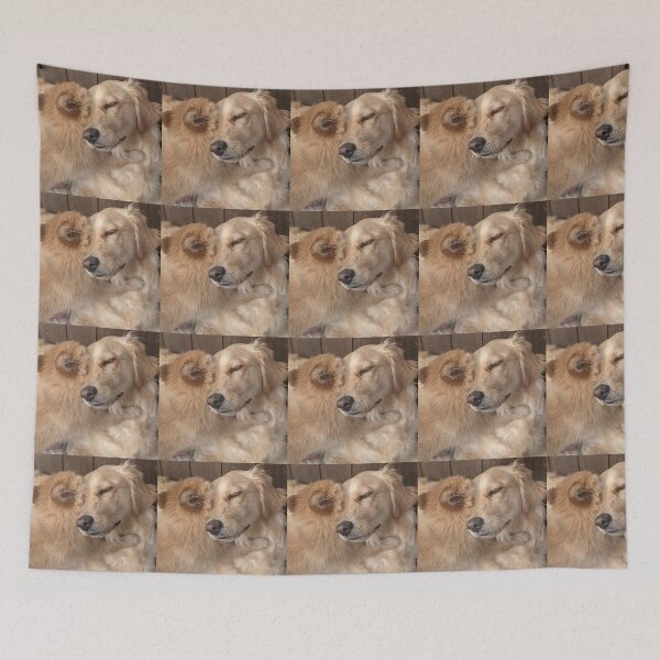 Item preview, Golden retriever cuddles designed and sold by Fluffycat2020.