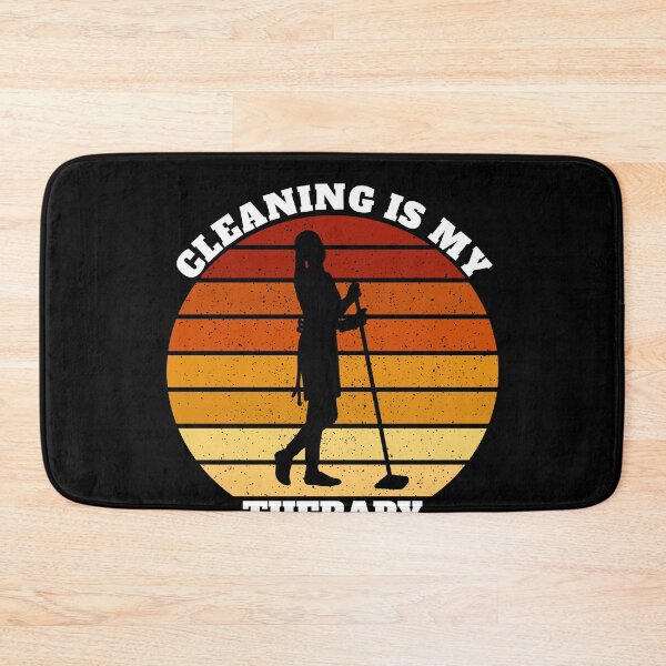 Item preview, Funny Cleaning Is My Therapy designed and sold by Salvadax.