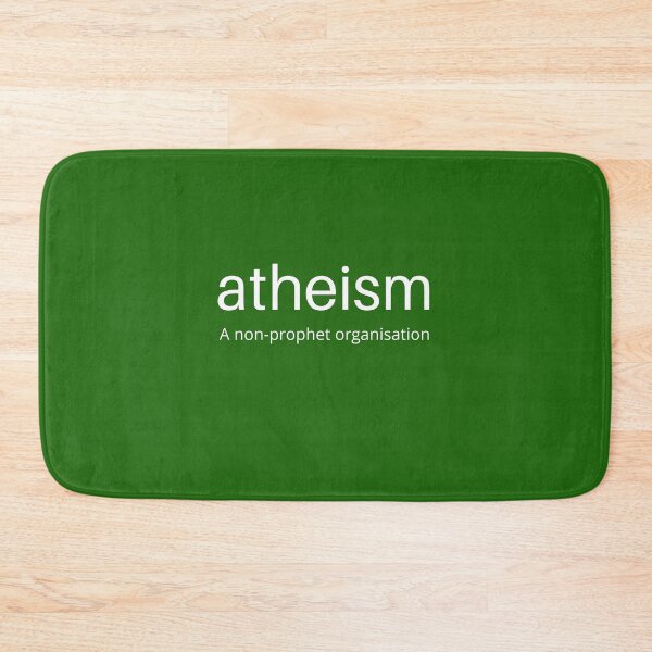 Item preview, atheism a non-prophet organisation. designed and sold by shane62.