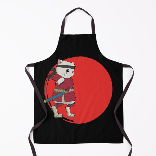 Item preview, The Samurai Cat designed and sold by kittengallery.