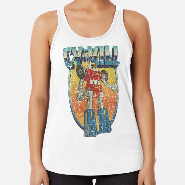 GoBots Cy-Kill 1983 Racerback Tank Top