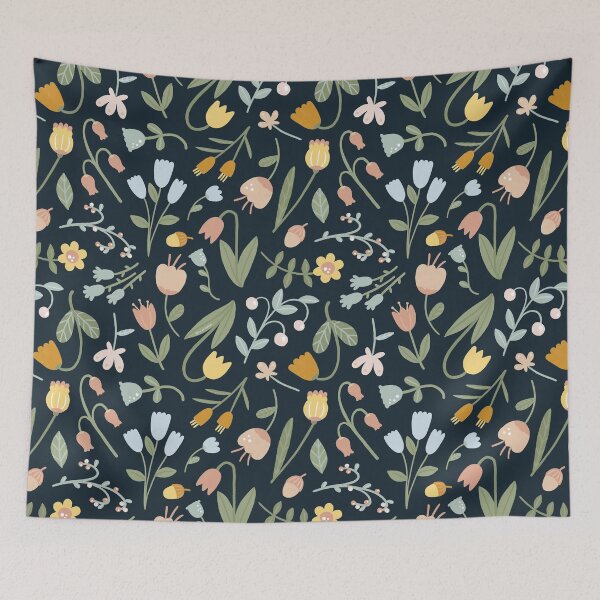 Item preview, Field of Flowers Pattern designed and sold by CircusCreative.