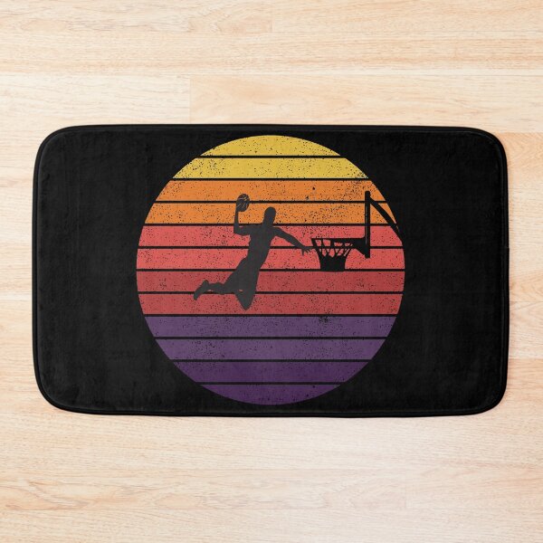 Item preview, Vintage sunset basketball dunk designed and sold by PODapparel.