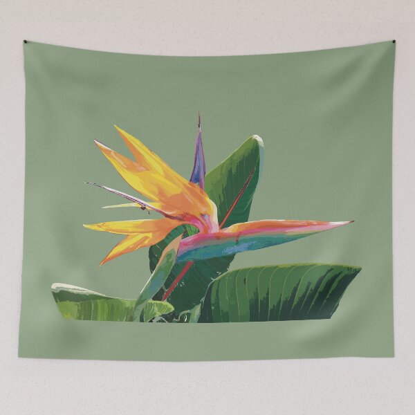 Item preview, Strelitzia o ave del paraíso designed and sold by NJartbyNJacobson.