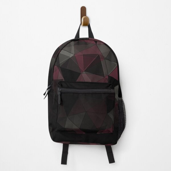Item preview, Abstract geometric pattern. Red, black, grey triangles. designed and sold by marinaklykva.