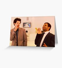 Jean-Ralphio and Tom Greeting Card