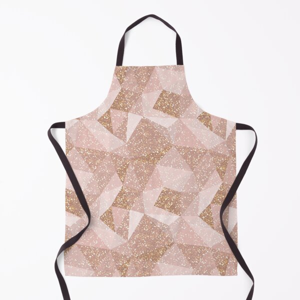Item preview, abstract geometric pattern .Beige, Golden polygons . designed and sold by marinaklykva.