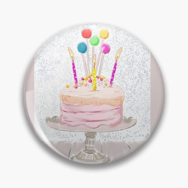 Item preview, Make a wish birthday cake designed and sold by Leatextileart.