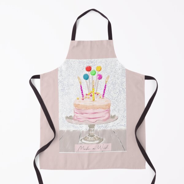 Item preview, Make a wish birthday cake designed and sold by Leatextileart.
