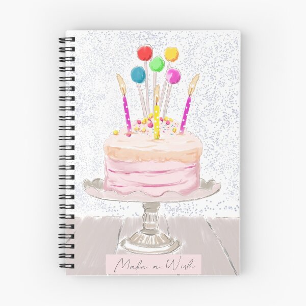 Item preview, Make a wish birthday cake designed and sold by Leatextileart.