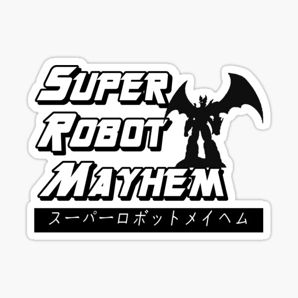 Super Robot Mayhem Sticker